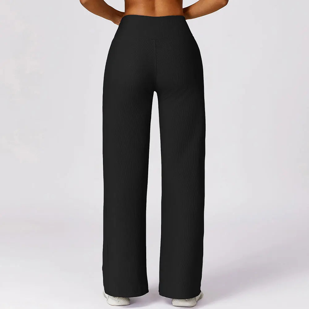 Comfy High Waist Flared Bottom