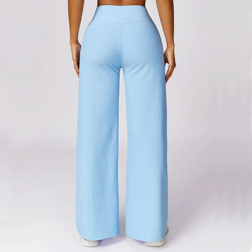Comfy High Waist Flared Bottom