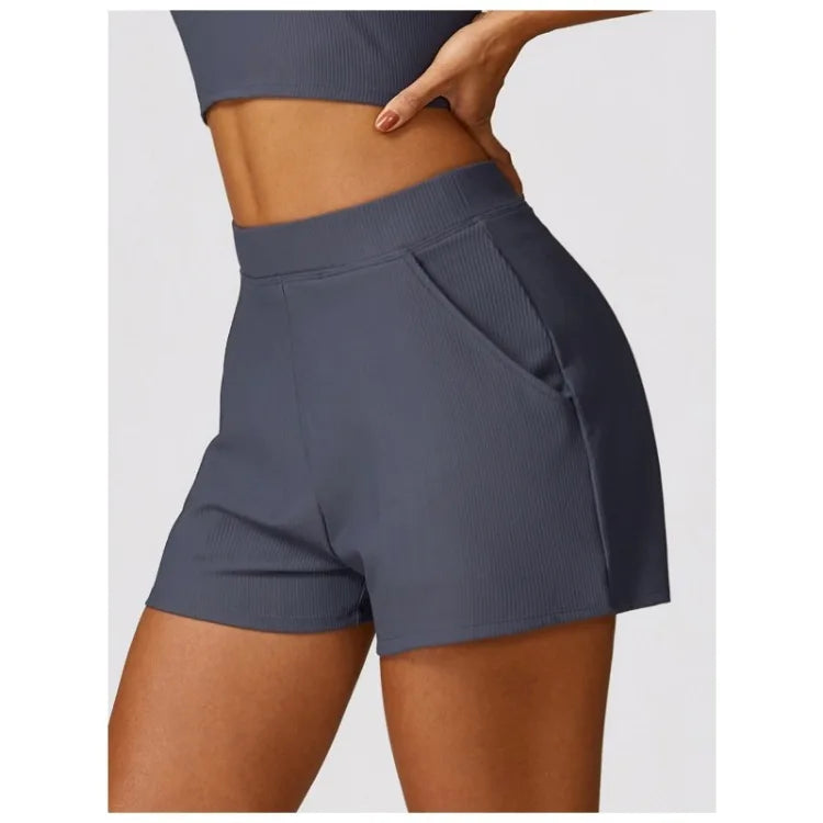 Comfy Ribbed Shorts
