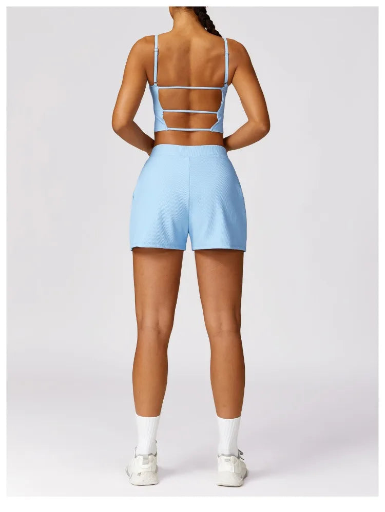 Comfy Ribbed Shorts
