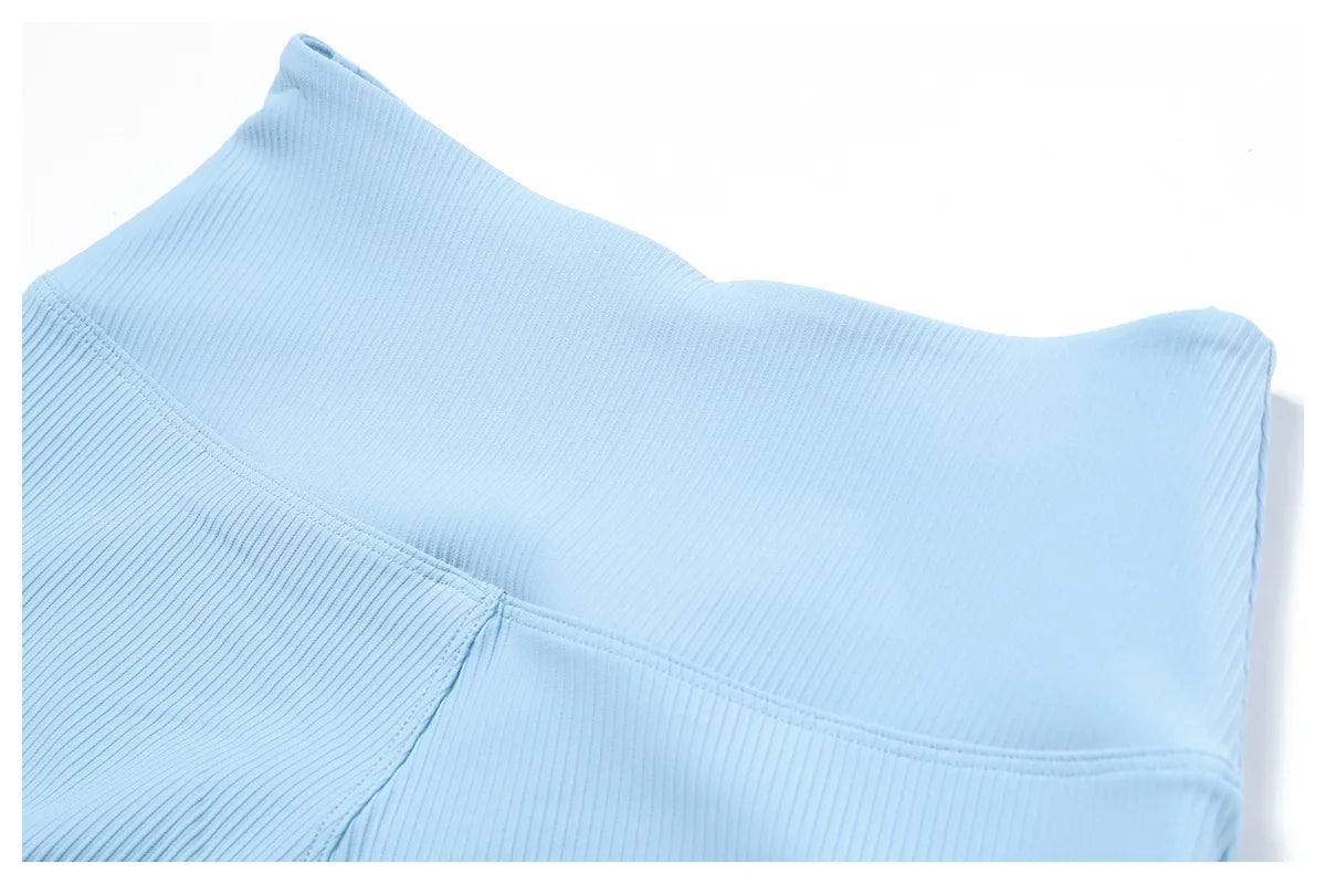 Comfy High Waist Flared Bottom