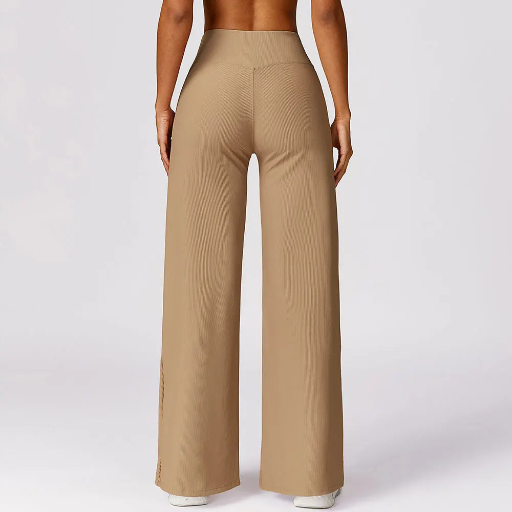 Comfy High Waist Flared Bottom