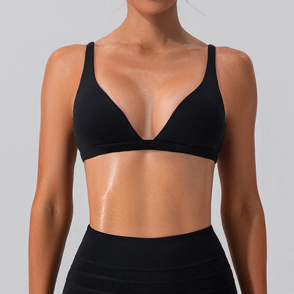 Nymphet Deep V Sports Bra