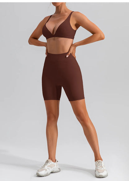 Nymphet Deep V Sports Bra