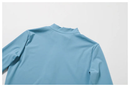 Athena Fitted V Shaped Zipper Jacket