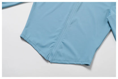 Athena Fitted V Shaped Zipper Jacket