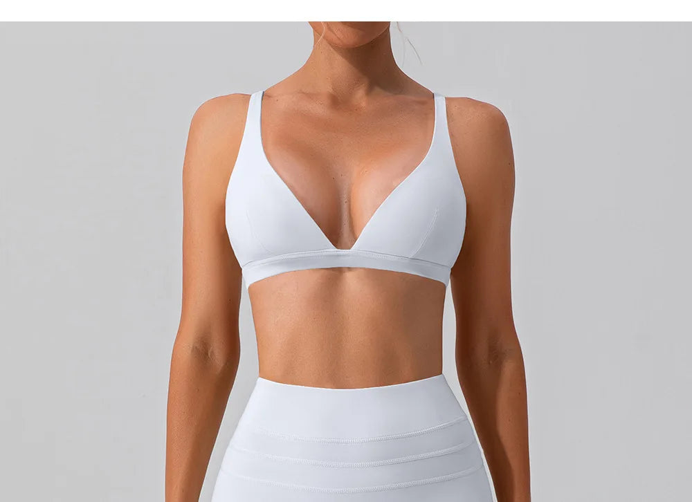 Nymphet Deep V Sports Bra