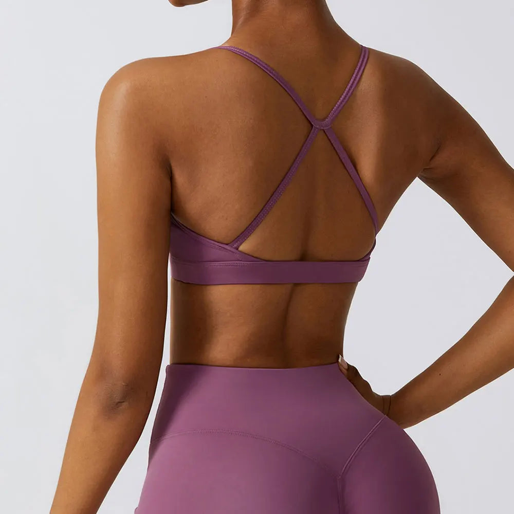 Athena Open X Back Sports Bra