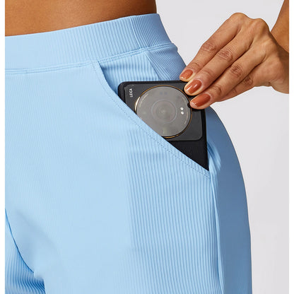 Comfy Ribbed Shorts 