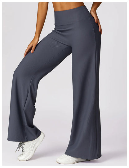 Comfy High Waist Flared Bottom