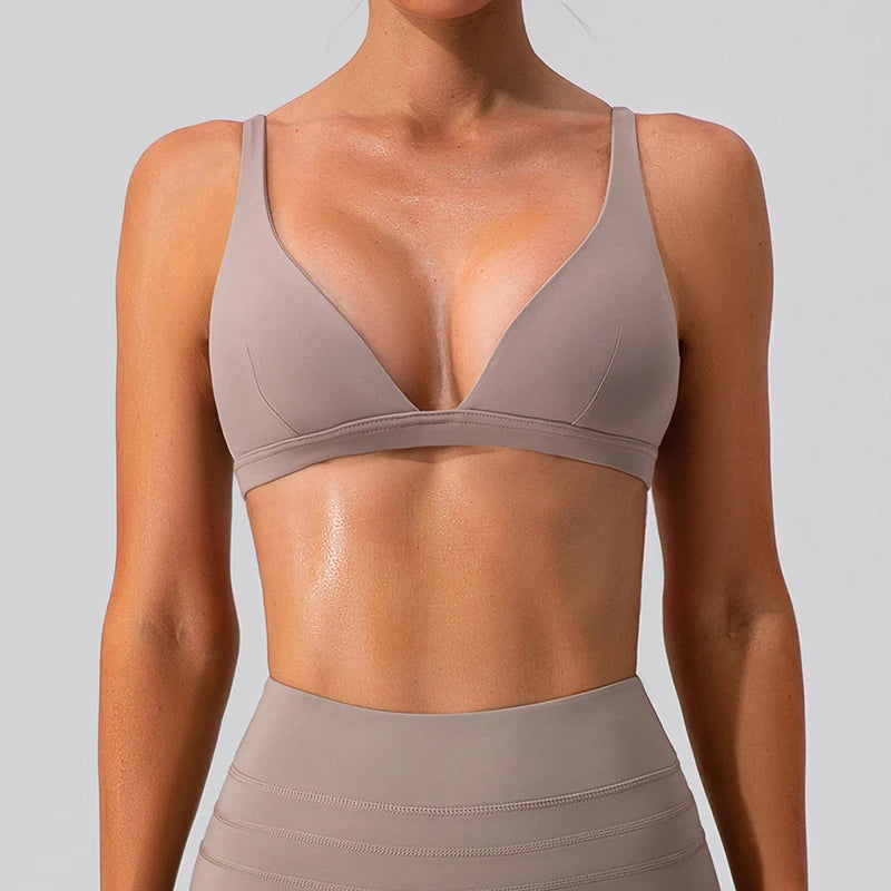 Nymphet Deep V Sports Bra